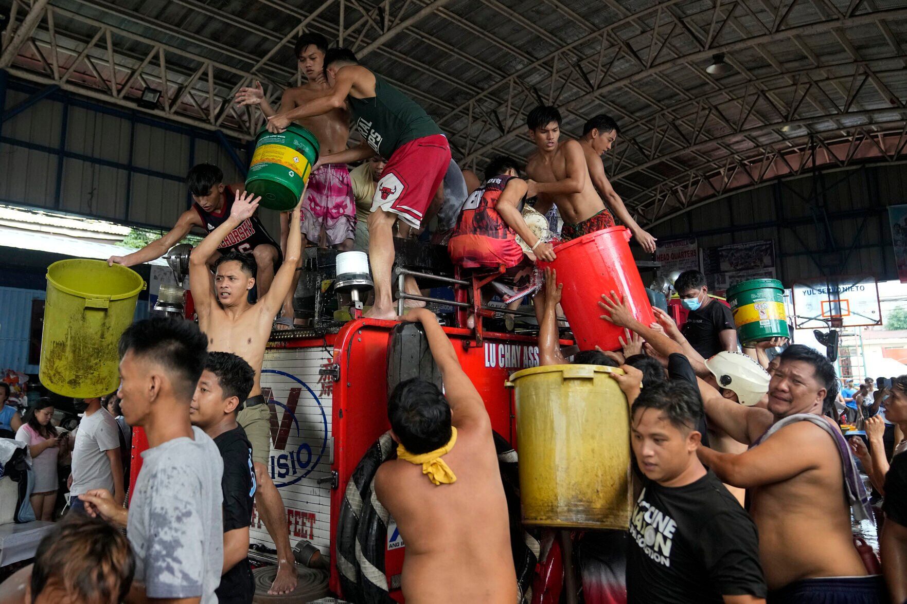 APTOPIX Philippines Fire